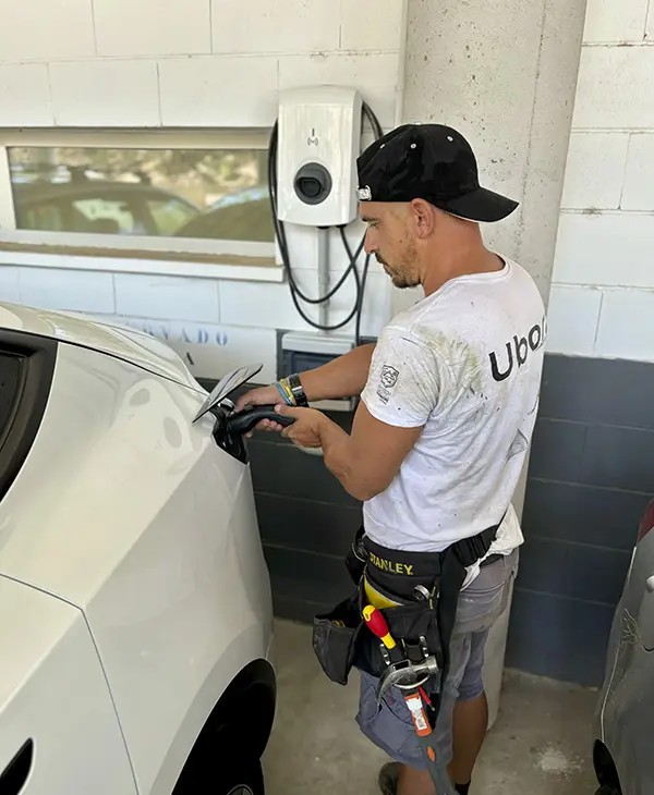 cargador para tesla