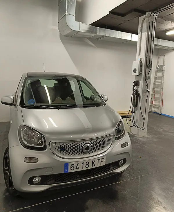 instaladores de puntos de carga para vehiculos electricos
